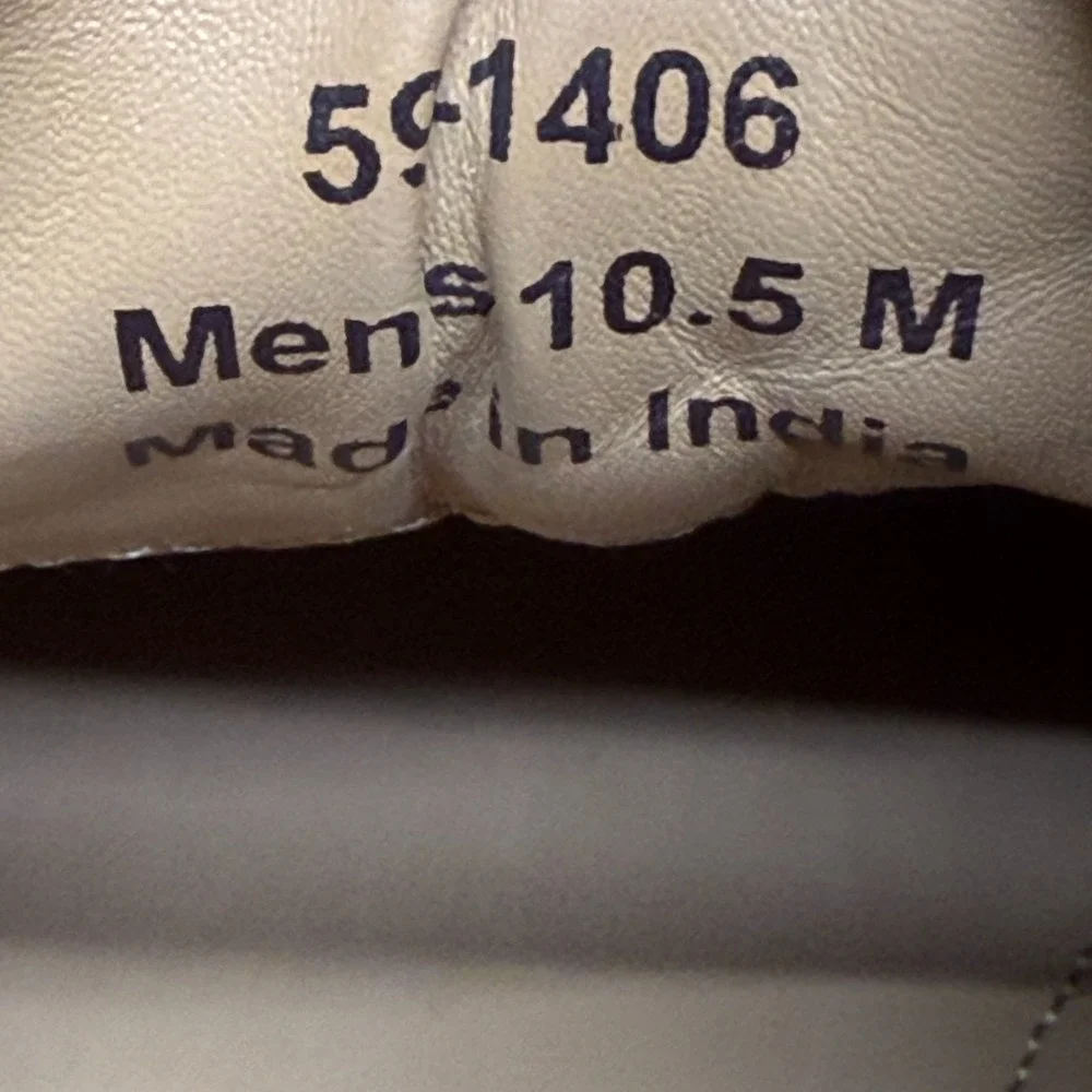 Johnston & Murphy Mens Dress‎ Sneakers 10.5 M Saddle Brown Leather